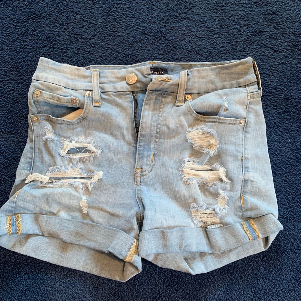 Aero Stretchy Jean Shorts